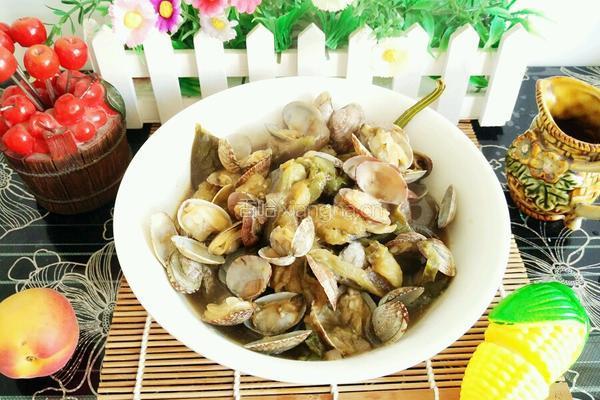 茄子焖蛤的做法图解7