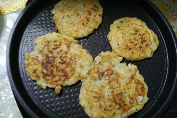 白萝卜丝饼的做法图解6