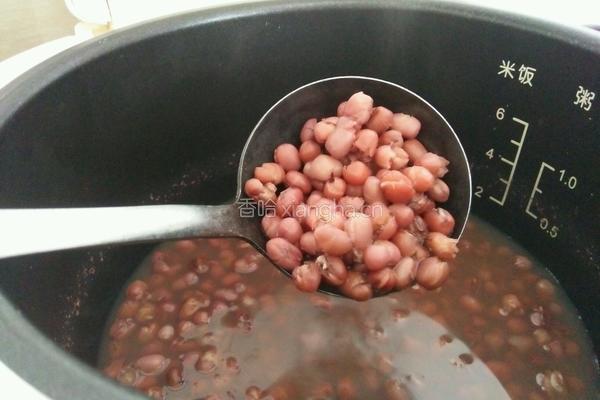 红豆沙（含蜜豆）的做法图解2