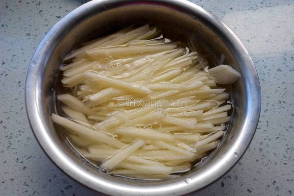 素炒芹菜土豆丝的做法图解3