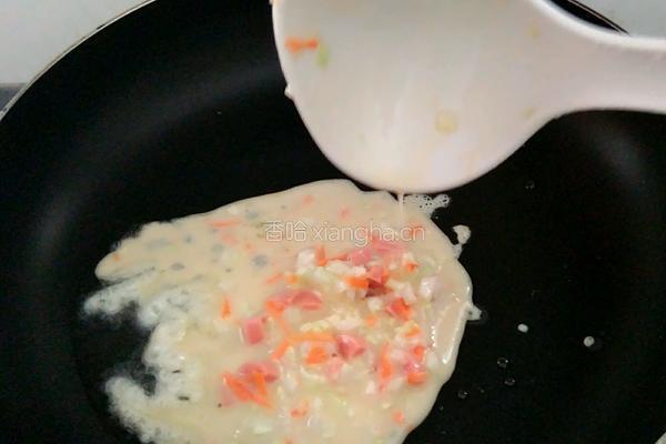 卷心菜煎饼的做法图解7
