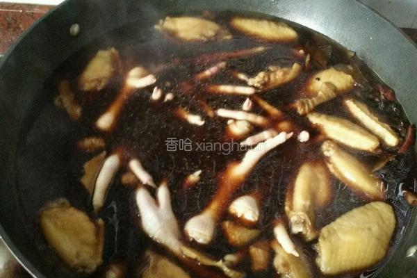 卤鸡翅鸡爪的做法图解3