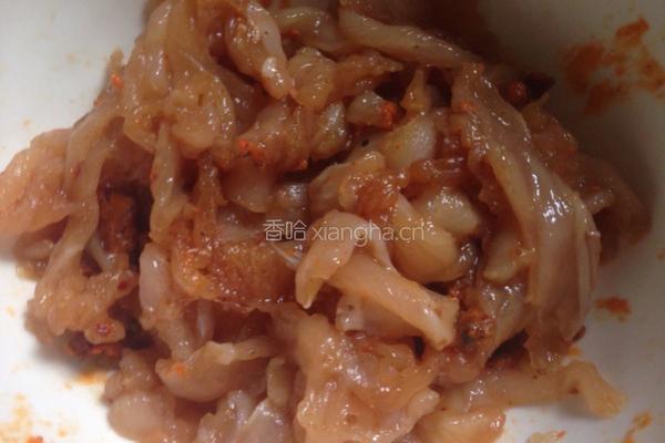 香炒鸡肉的做法图解3