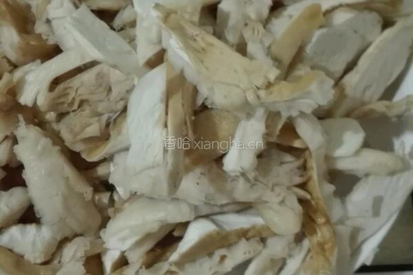 素炒鸡枞菌的做法图解2