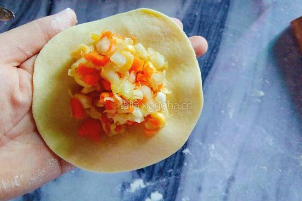 卷心菜玉米包子的做法图解14