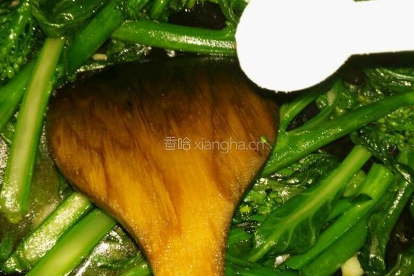 蒜蓉菜心的做法图解7
