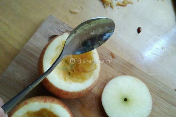 芝士烤苹果的做法图解4