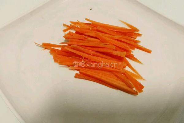 豇豆炒肉丝的做法图解2