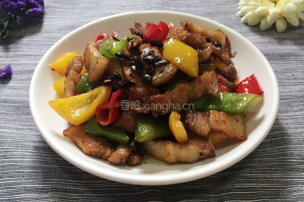彩椒炒五花肉的做法图解9