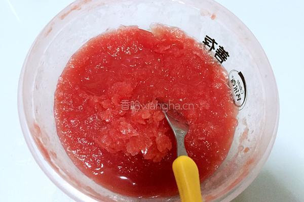 西瓜冰沙的做法图解7