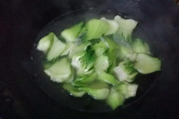 翡翠汤的做法图解4