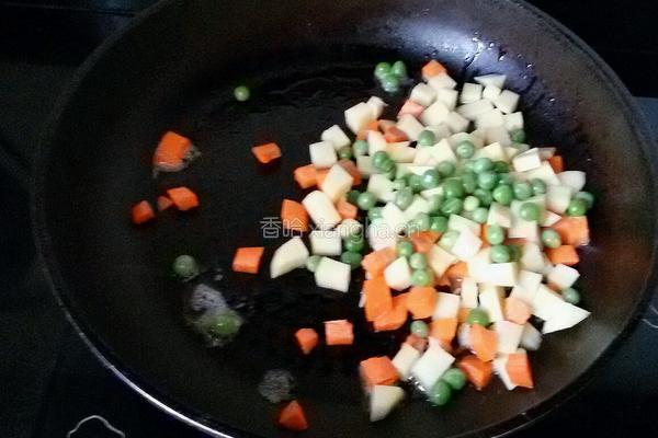 蔬菜焗饭的做法图解6