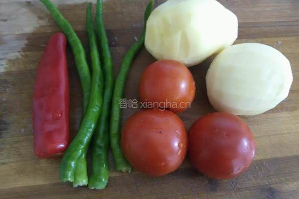 西红柿土豆煮肉丸的做法图解3