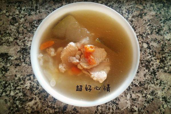 猪肉冬瓜枸杞汤的做法图解9