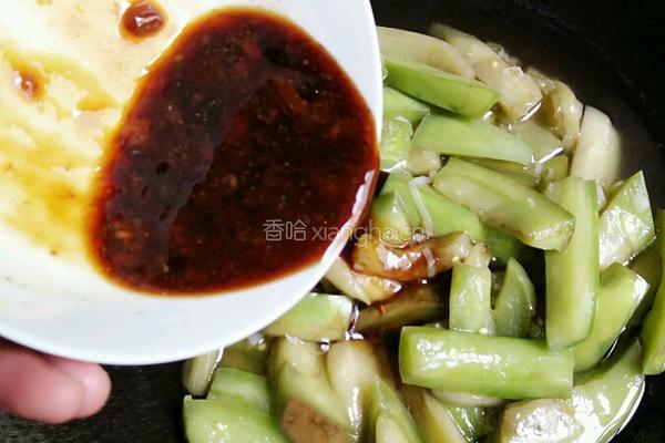 酱香油焖茄子的做法图解6