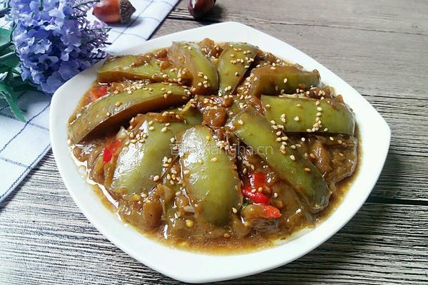 酱香油焖茄子的做法图解11