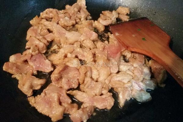 彩椒炒肉片的做法图解8