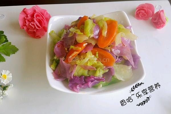 炝拌甘蓝