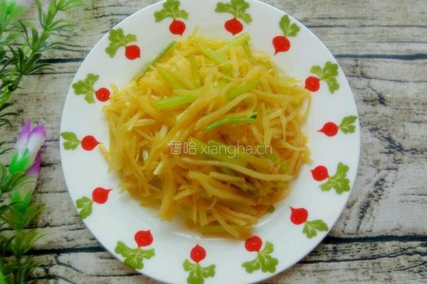 炒土豆丝的做法图解12