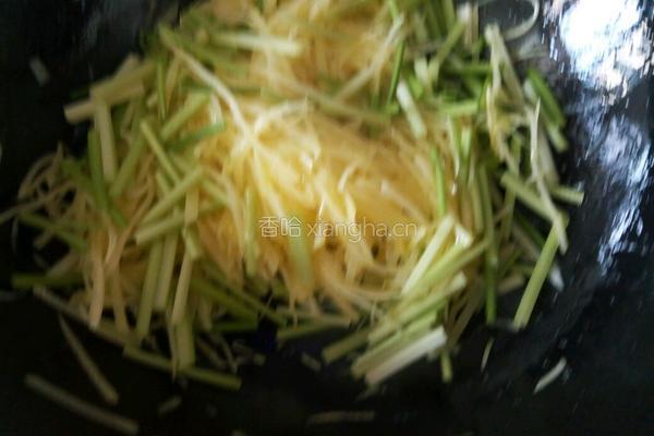 炒土豆丝的做法图解6