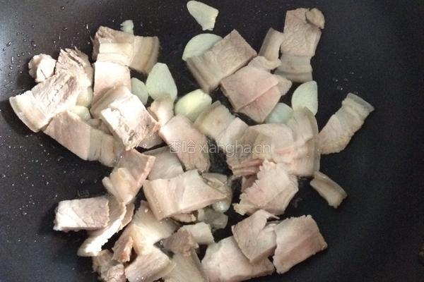卷心菜炒回锅肉的做法图解6