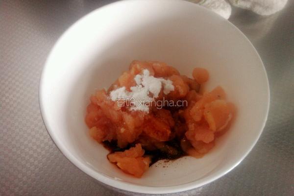 鸡肉茄子打卤面的做法图解2