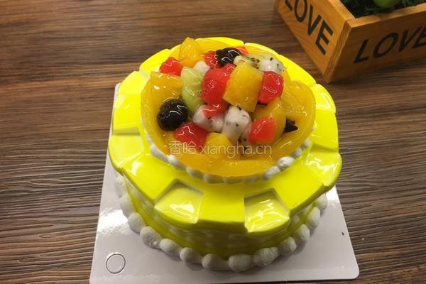 圣女果聚宝盆蛋糕的做法图解10