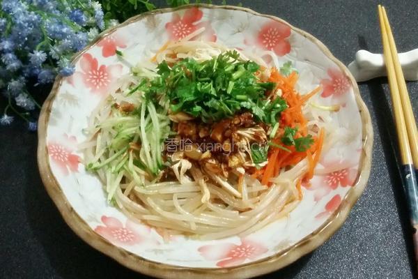 凉拌绿豆芽的做法图解15