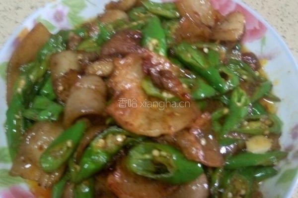 尖椒回锅肉的做法图解9