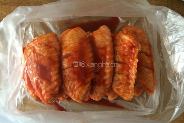 烤鸡翅and薯条的做法图解5