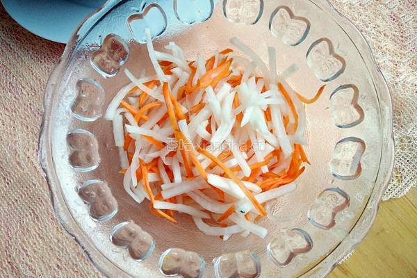 糖醋白萝卜条（健胃消食）的做法图解5