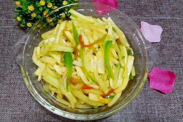 彩椒炒南瓜条的做法图解8