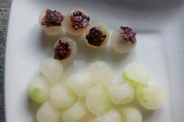 瓜球葡萄的做法图解5