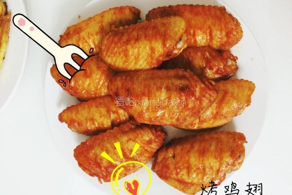 烤鸡翅and薯条