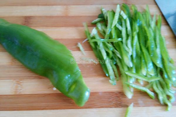 香辣扁豆丝的做法图解4