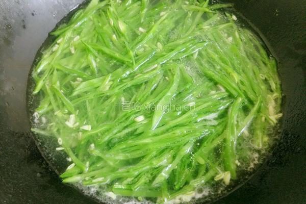 香辣扁豆丝的做法图解7