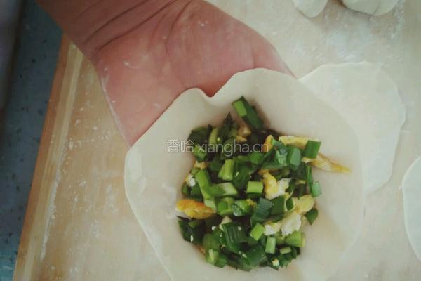 韭菜盒子的做法图解4