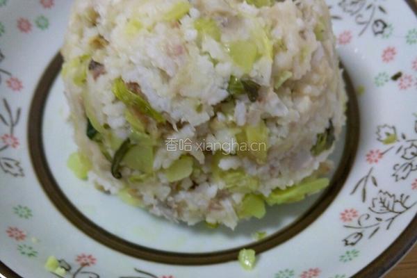 五花肉芋头饭