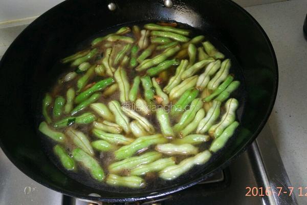 炖豆角的做法图解5
