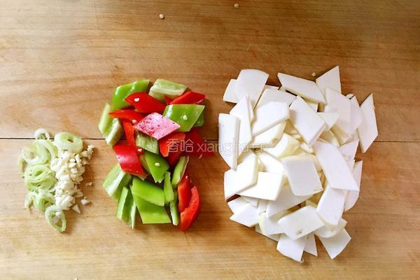 素炒茭白的做法图解2