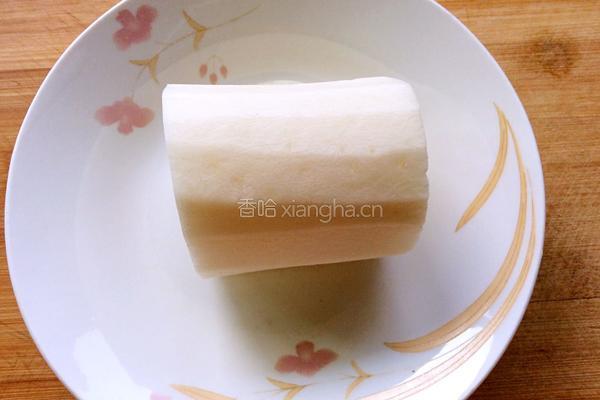 水晶萝卜肉卷的做法图解1