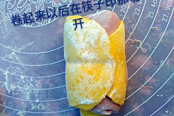 玫瑰花馒头的做法图解3