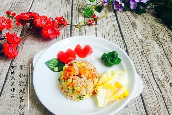 孜然蛋炒饭的做法图解15