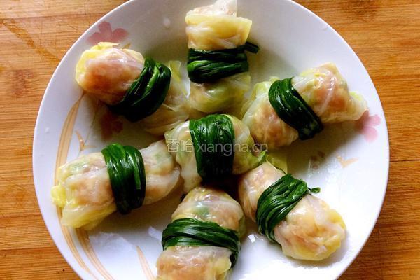 卷心菜肉糜卷的做法图解9