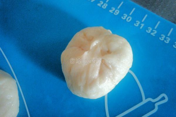 奶油蜜豆迷你小面包的做法图解6