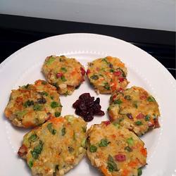 香煎土豆米饭饼的做法[图]