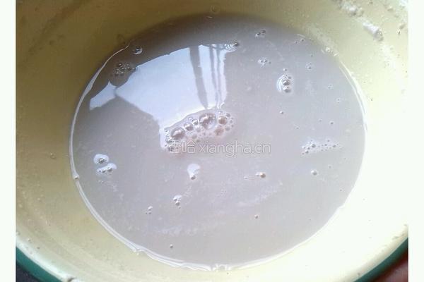原味豆渣发面饼的做法图解2