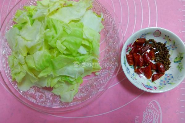 蚝油卷心菜的做法图解2