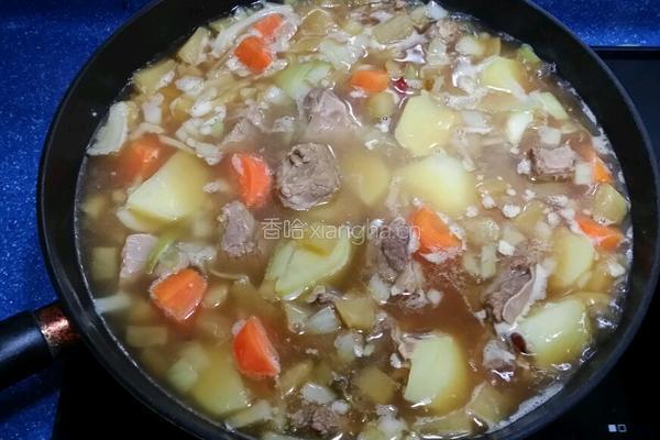 日式咖喱牛腩飯的做法图解7