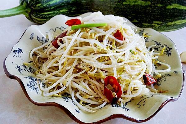 酸辣绿豆芽的做法图解7